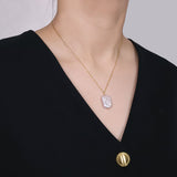 Square Pearl Necklace